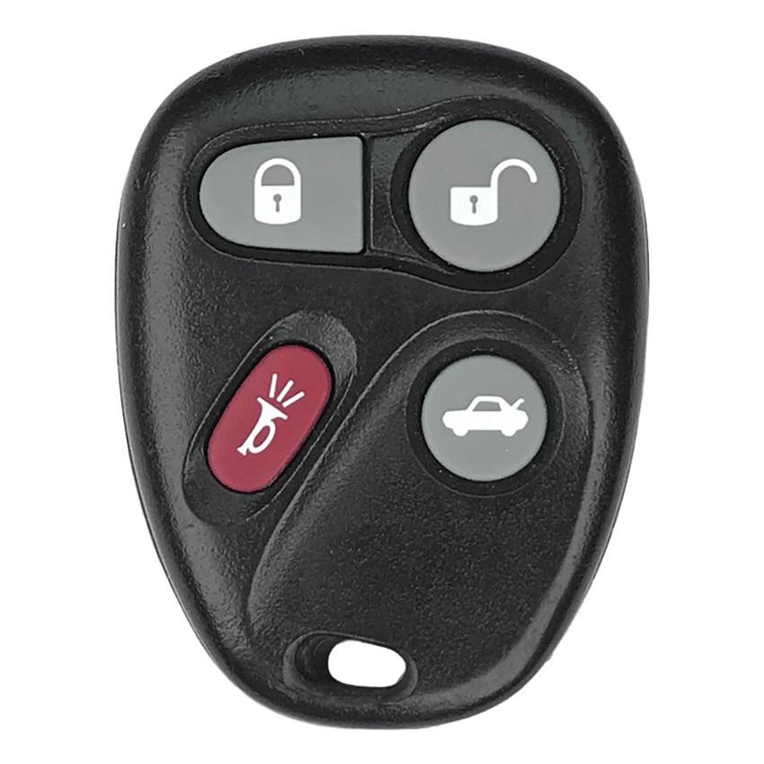 Best Key Supply Saturn 2004-2005 OEM 4 Button Keyless Entry Remote 22707268, close-up detail