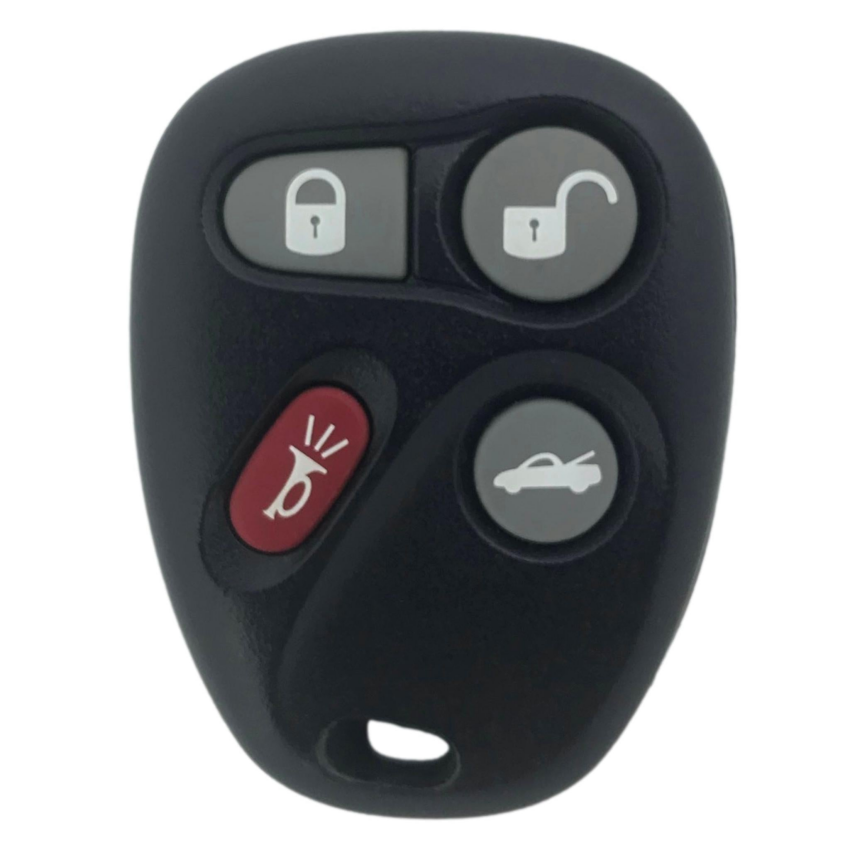 Best Key Supply Saturn Ion 2003-2007 OEM 4 Button Keyless Entry Remote 10357131, close-up detail