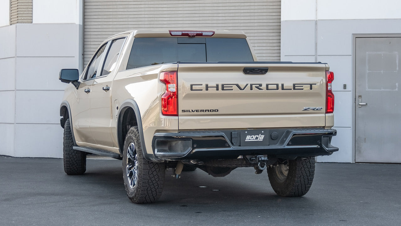 2022-2023 Chevrolet Silverado 1500 ZR2/ GMC Sierra 1500 AT4X Cat-Back Exhaust System S-Type Montgomery Parts