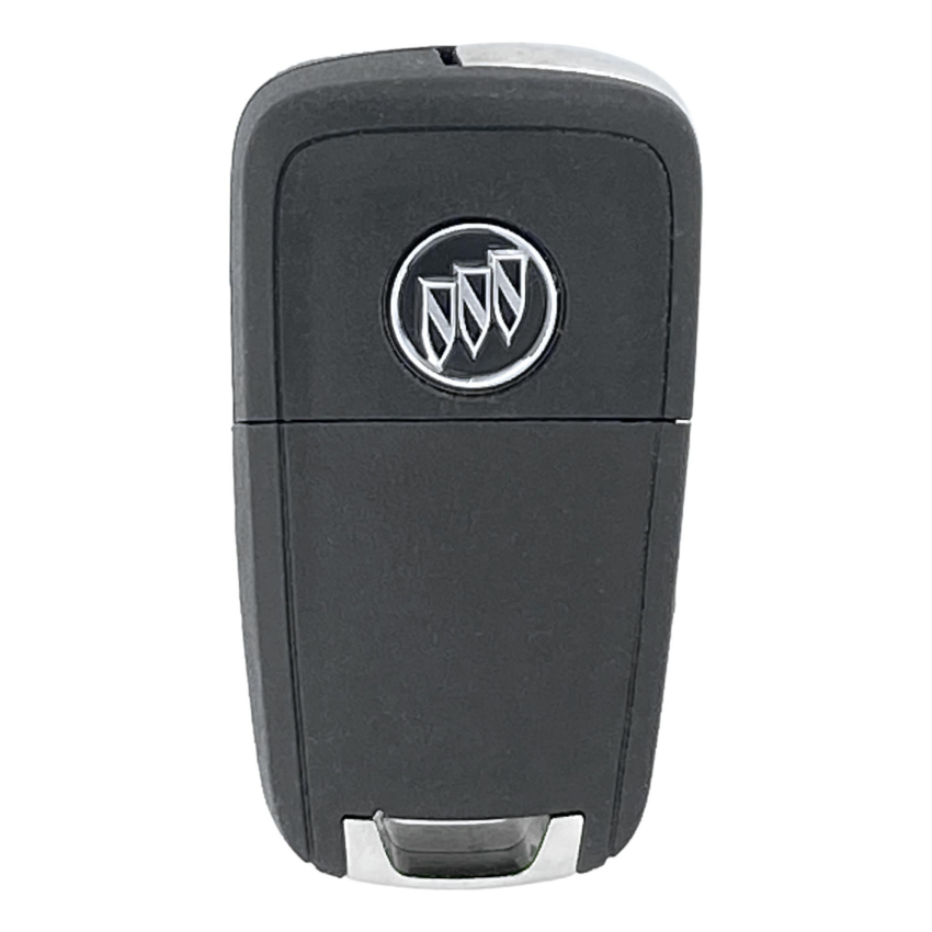 Best Key Supply Buick Encore 2010-2023 OEM 4 Button Flip Key 13504205 / 13500227 / 13576144, side view