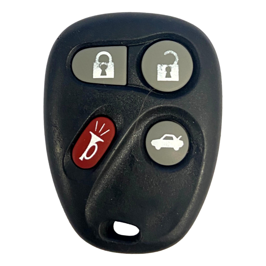 Best Key Supply Saturn Ion 2003-2007 OEM 4 Button Keyless Entry Remote 10357131 / 22675165, close-up detail