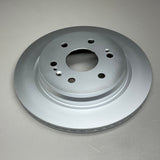 Cast iron vented rotor for Cadillac, Chevrolet, GMC vehicles by PayWut, with poly coating for durability and improved braking performance.