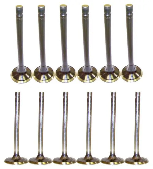 Partsology exhaust and intake valve kit for Buick Envista, Encore, Envision, Enclave 3.3L-3.8L engines, includes four valves.