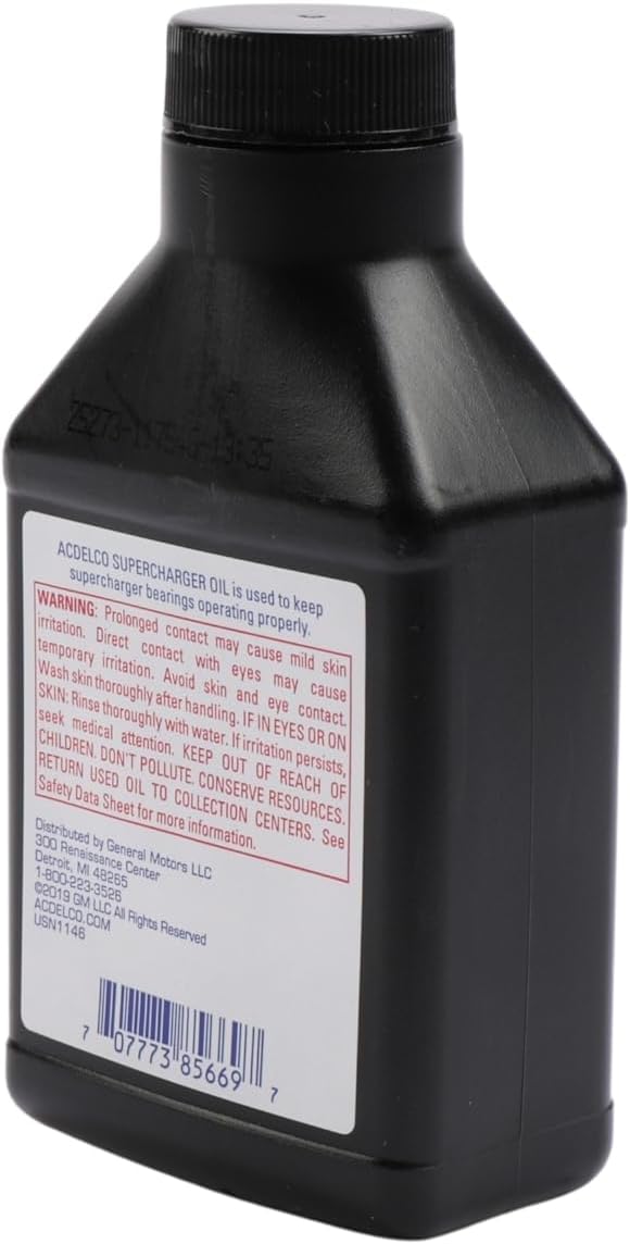 ACDelco GM Original Equipment 10-4041 Synthetic Supercharger Oil - 4 oz