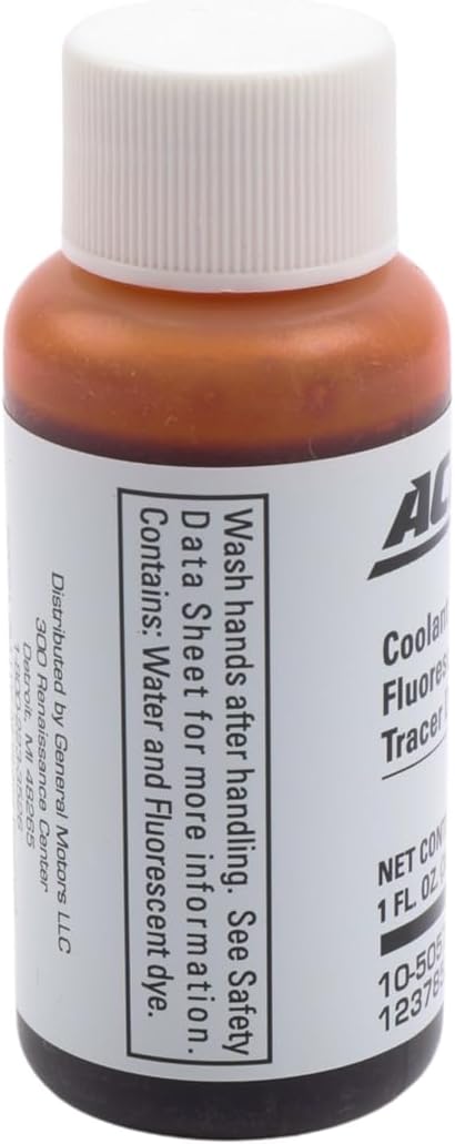 ACDelco GM Original Equipment 10-5057 (12378563) Engine Cooling System Tracer Dye - 1 oz