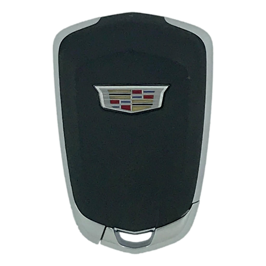 Best Key Supply Cadillac CTS ATS XTS 2015-2020 OEM 5 Button Smart Key 13510255 / 13594020 / 13598538, side view