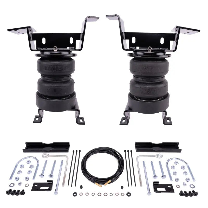 FR SPORT Air Lift Loadlifter 5000 Ultimate air suspension helper spring kit for Chevy Silverado 2500HD ZR2 4WD, with air spring cradle.