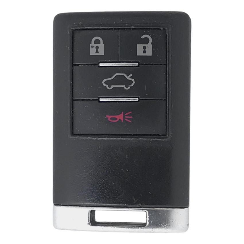 Best Key Supply Cadillac CTS DTS 4 Button Remote w/ Trunk 2008-2013 For 22889449 / 20814370 / 20864935, keyless entry remote