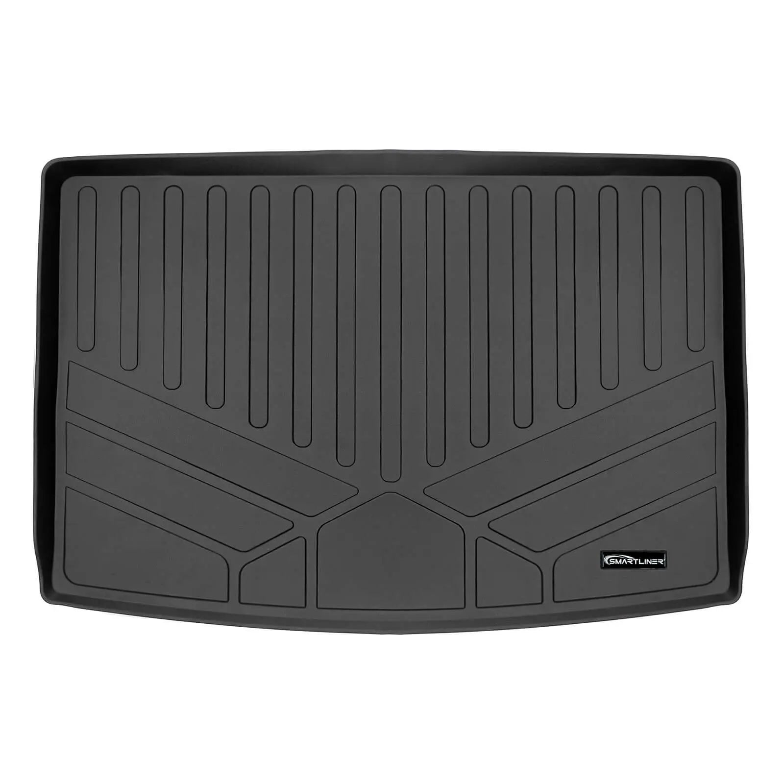 Smartliner USA T7009533722733 floor liners for 2021-2026 GMC Yukon XL/Yukon Denali XL second row bucket seats, black rubber protection