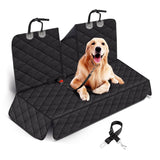 Waterproof, scratchproof dog car seat cover with seat belt for GMC Sierra and Canyon trucks, made by Best Product Finds.