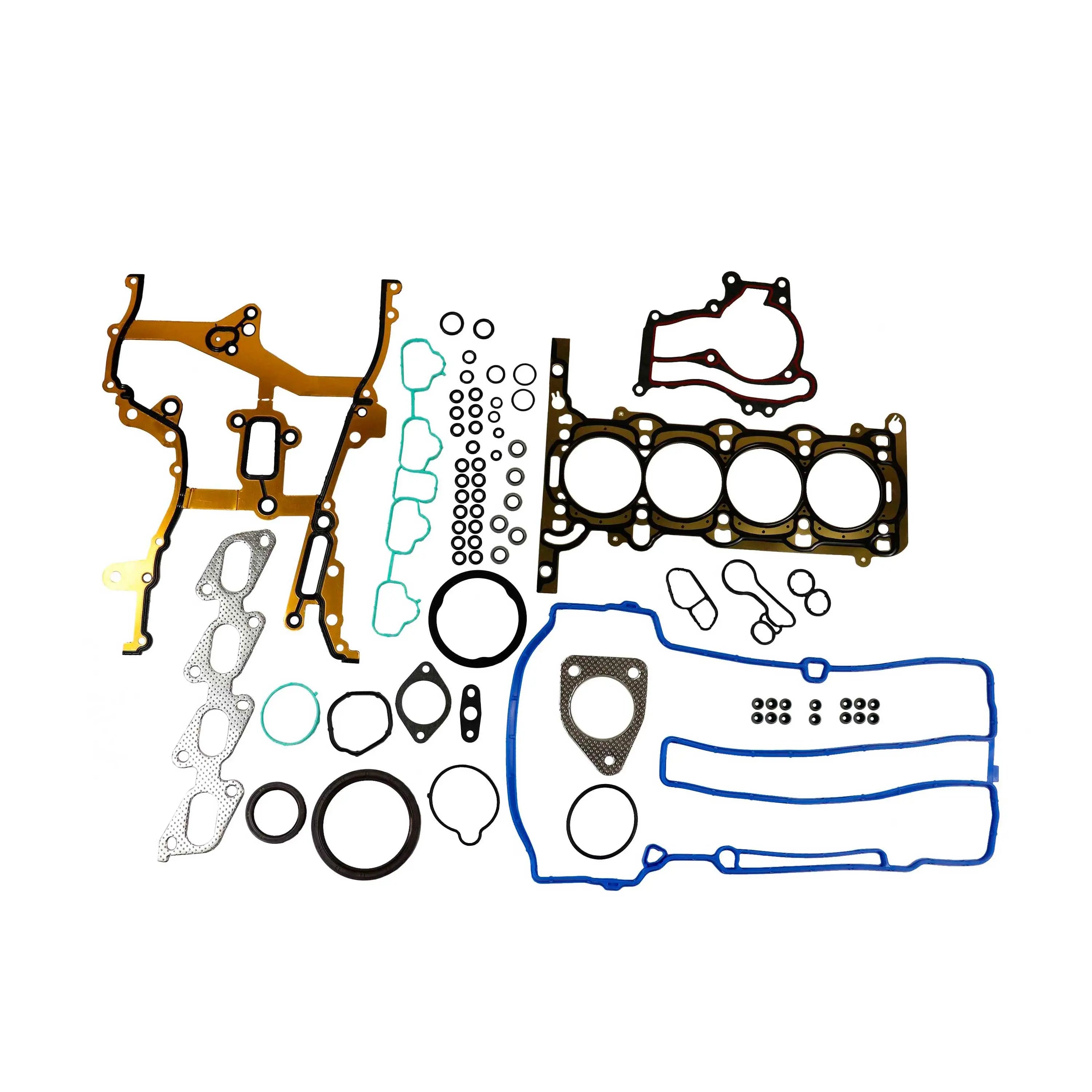 Partsology gasket set for 2011-2021 Buick, Cadillac, Chevrolet 1.4L engine, showing various rubber and metal gaskets.