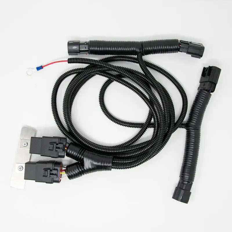 Gen5DIY 14-15 Sierra SLT/Denali to 16-18 GMC Sierra 1/2 Ton HID headlight harness for easy plug and play installation.