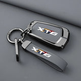 Cadillac XT6 car key cover by Gm Service Guy, zinc alloy and leather protector shell for 2020-2023 key fob.