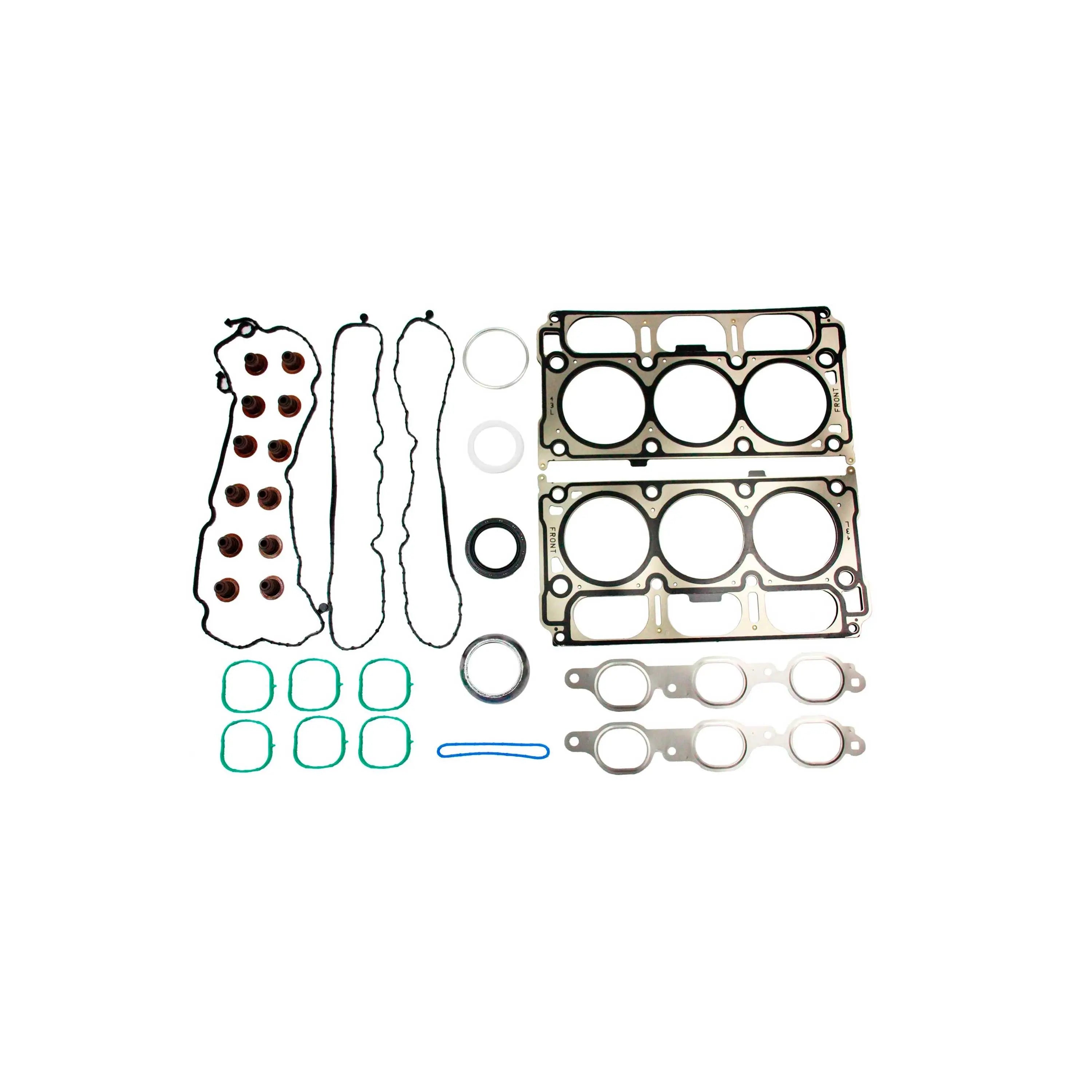 Cylinder head gasket set for 2014-2021 Silverado, GMC Sierra, 2018-2022 GMC Savana 4.3L V6 by Partsology, showing gasket components.