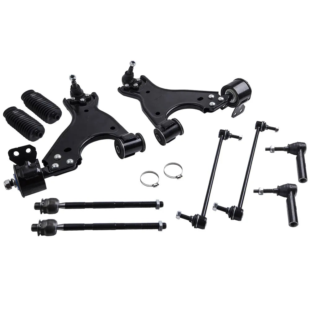 Maxpeedingrods Front Suspension Kits Control Arms Ball Joints Tie Rod Ends for GMC Acadia 07-15 Gm Service Guy