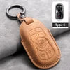 Cross Border Compatible Highquality Leather Key Cover with Keychain for Buick Envision LaCrosse Regal Wholesale From Factory Gm Service Guy