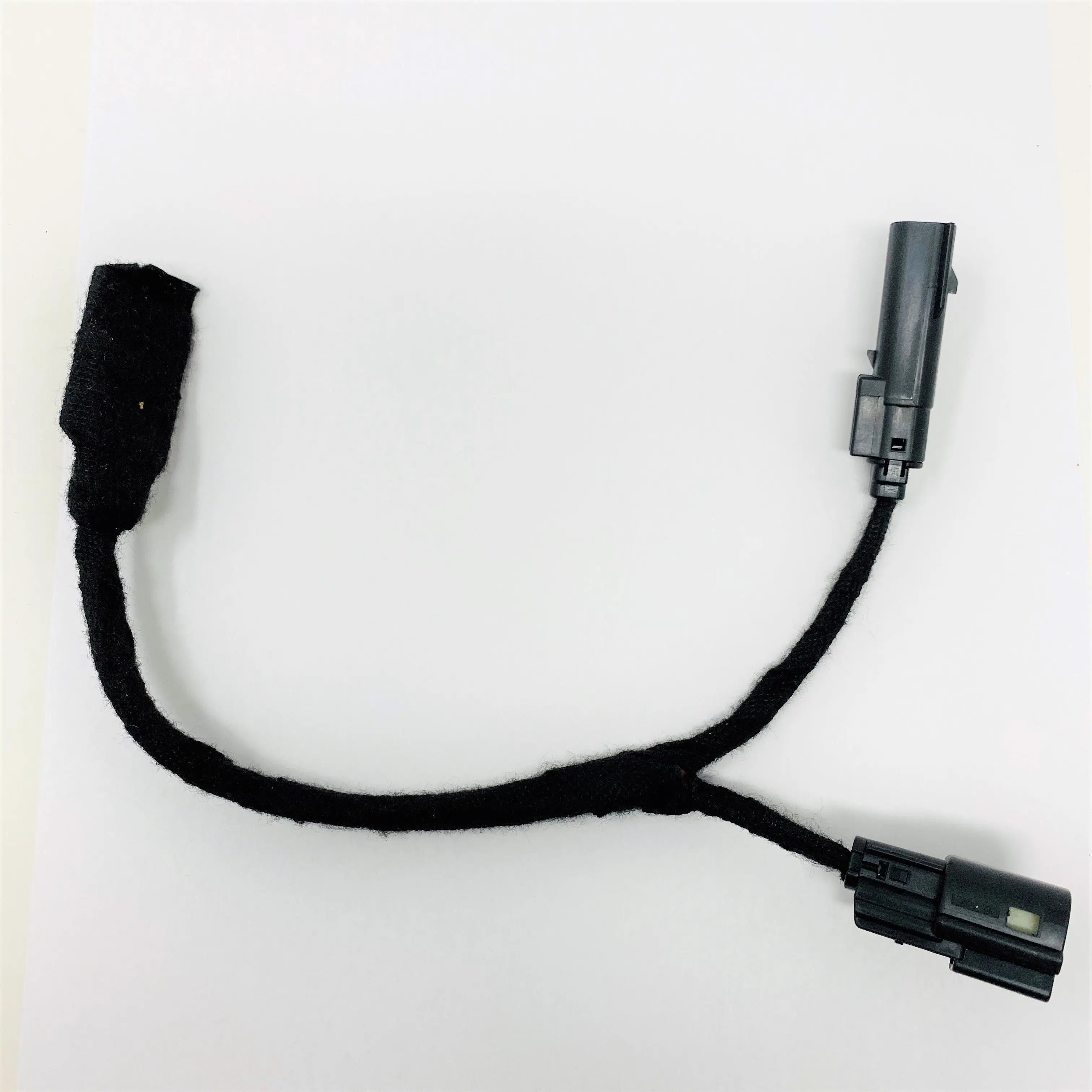 Chevrolet Corvette 2014-2019 Rapid Fire Third Brake Light Harness by Gen5DIY, showing the black wiring and connectors.