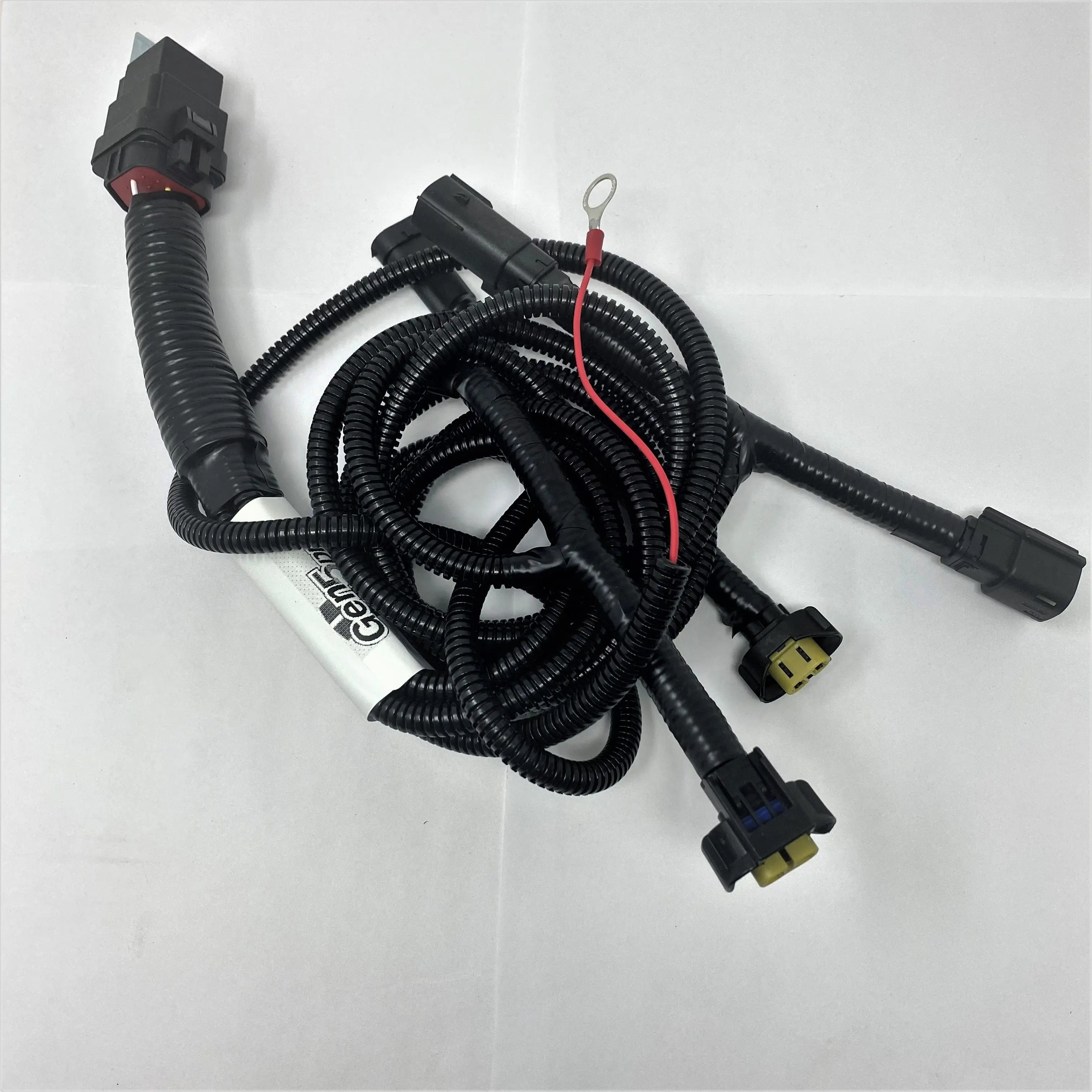 Gen5DIY 2021-22 GMC Canyon foglight harness with plug-and-play design, showing the wiring and connector for easy installation.