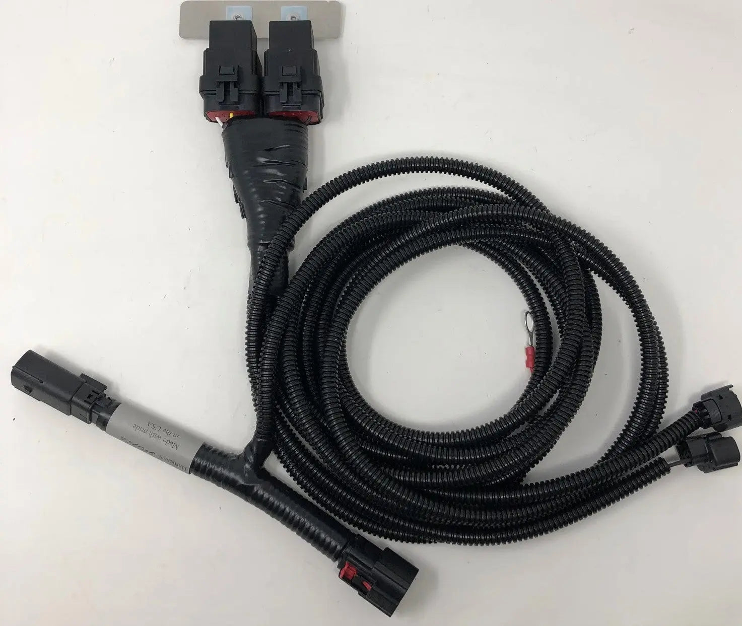 Gen5DIY Chevrolet Tahoe fog light harness for 2015-2020 models, showing the wiring connector and electrical components.