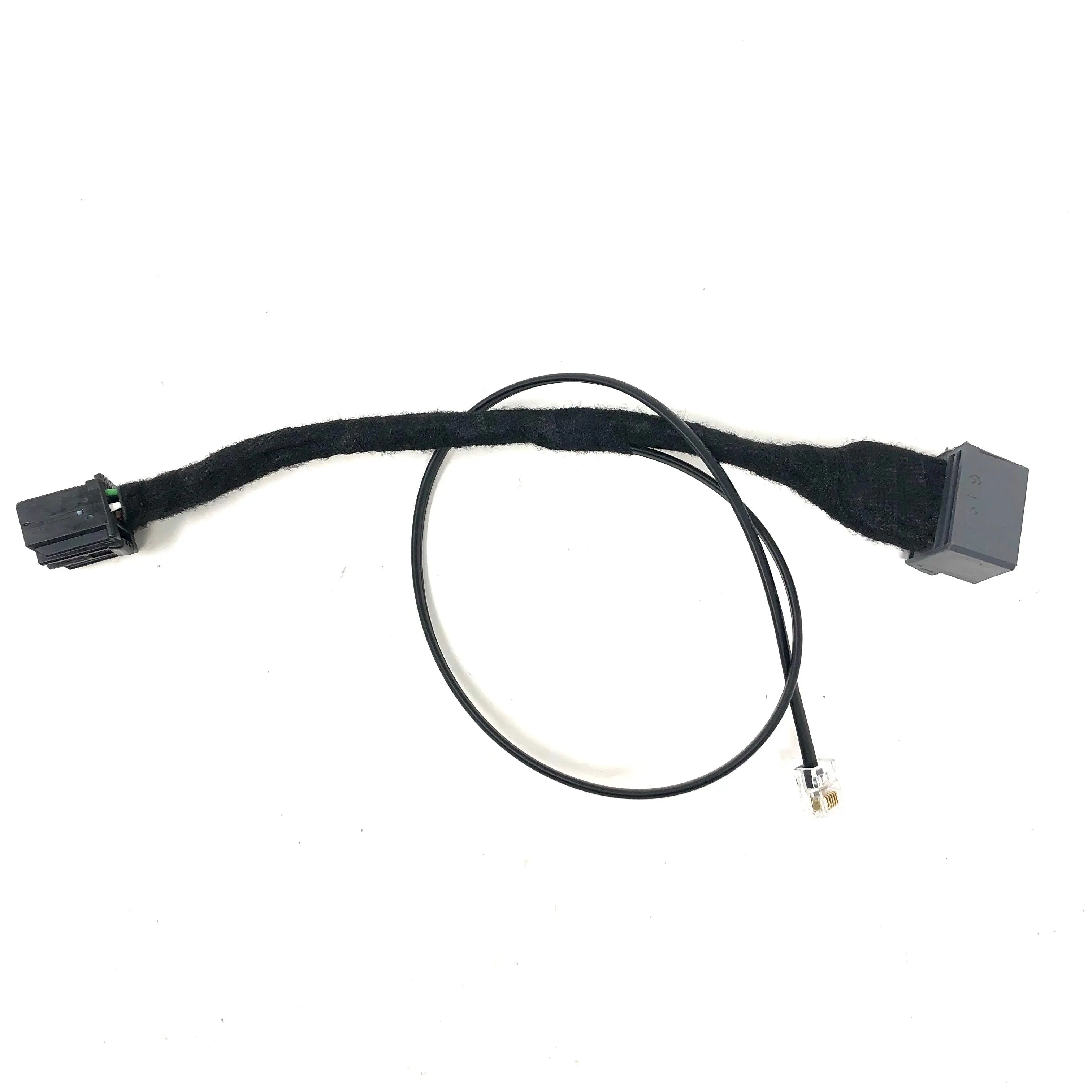 Chevrolet Corvette 2009-2013 Gen5DIY radar detector harness installed in the dashboard area, showing wiring and connectors.