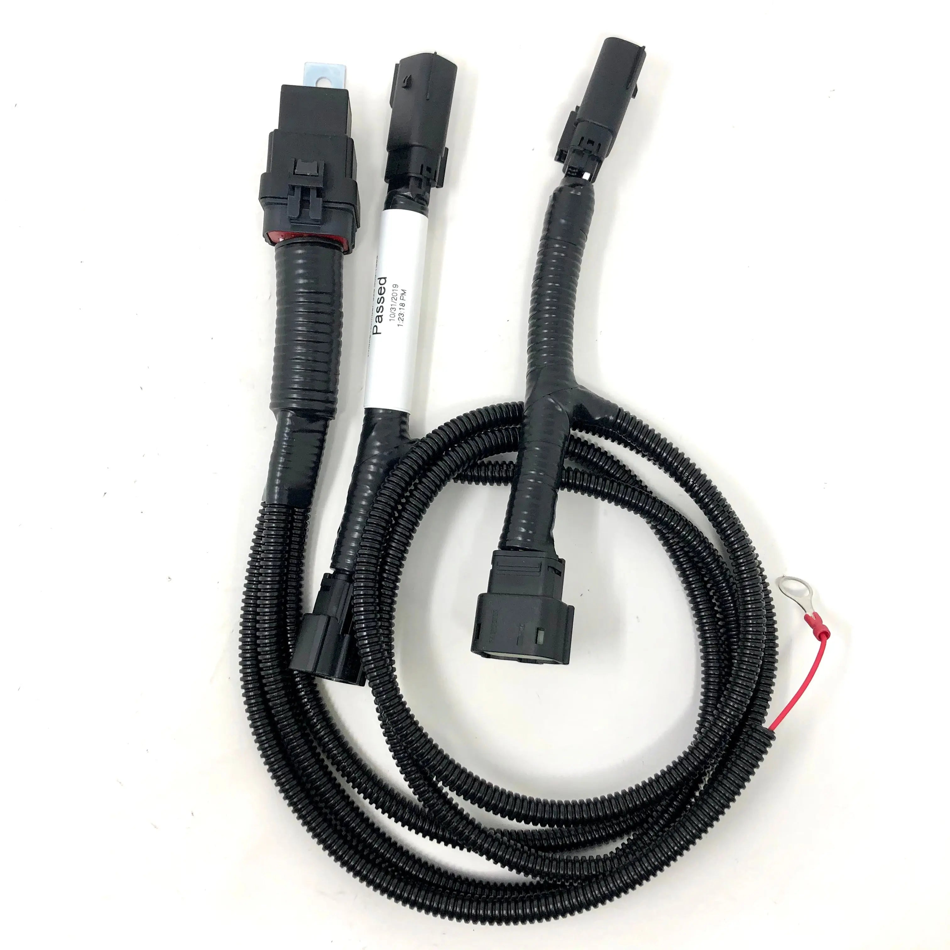 Gen5DIY 19-23 Silverado fog light always-on harness, P&P design, with wiring and connectors for easy installation.