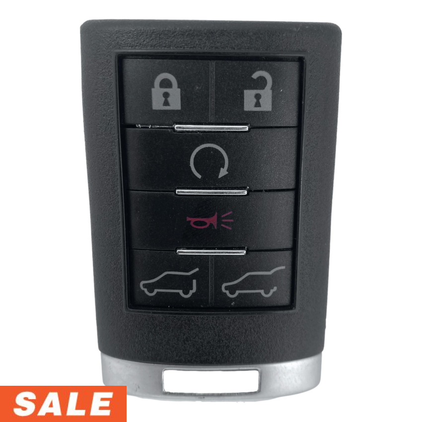 Best Key Supply Cadillac Escalade 2007-2014 Keyless Entry Remote 6 Button 22756465 / 22756463 / 20965647