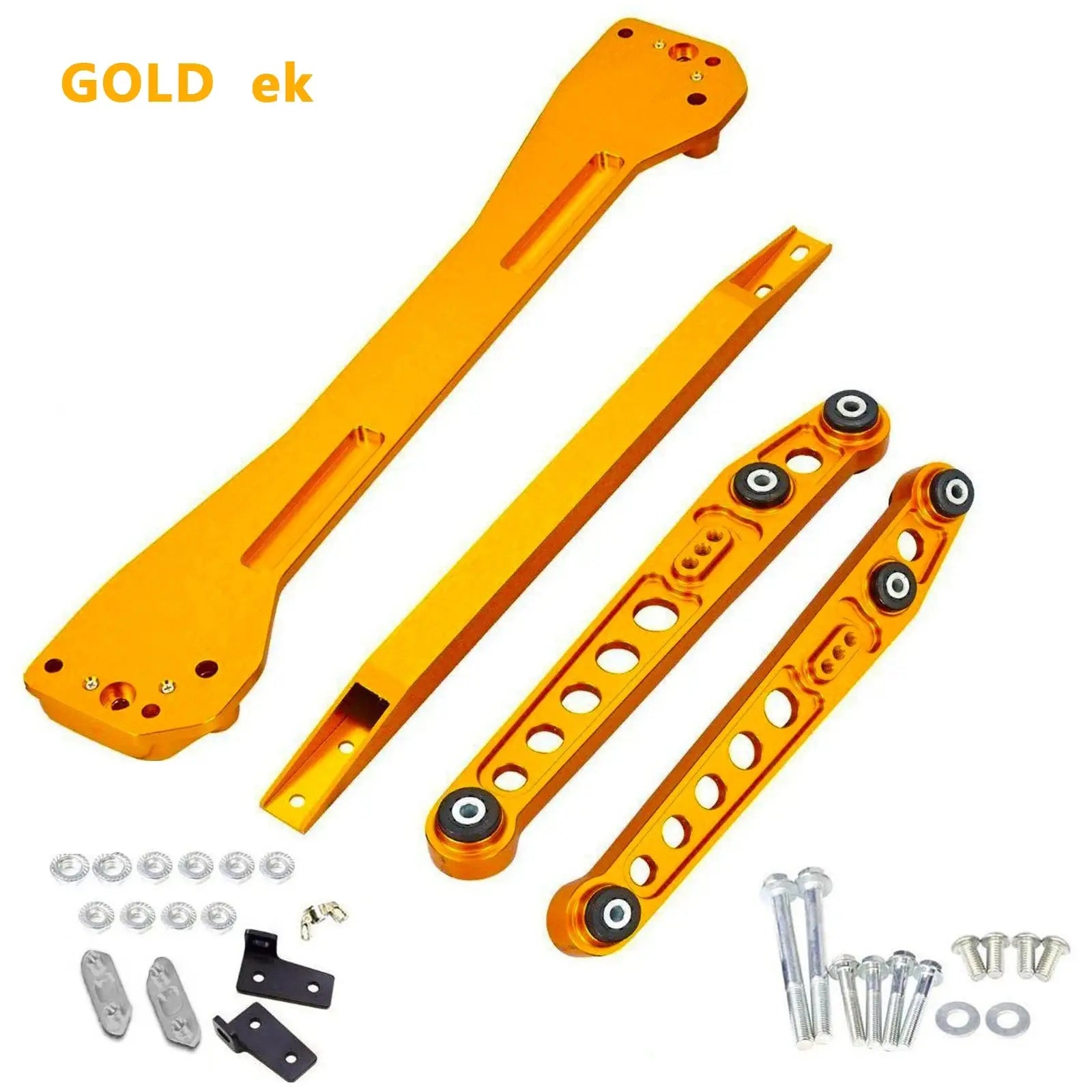 suspension Rear Subframe Brace + Tie Bar + Lower Control Arm For Honda Civic EK 1996-2000 performance parts Gm Service Guy