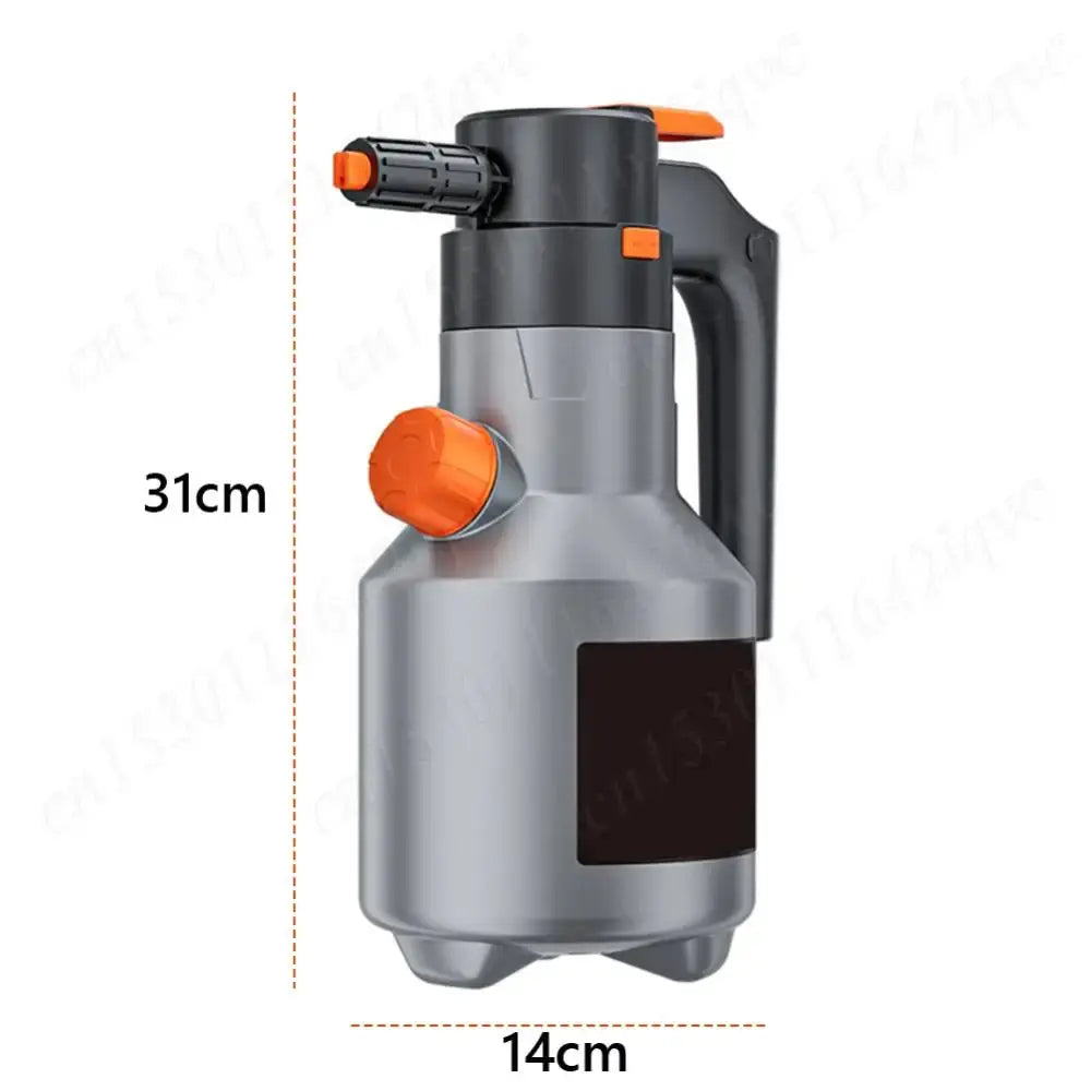 Rechargeable Electric Foam Sprayer Handheld Professional 2L Snow Foam Cannon Motorized Car Wash Sprayer for Car Wash Garden Gm Service Guy