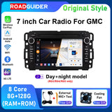 7-inch wireless CarPlay and Android Auto car radio for Chevrolet Silverado, GMC Sierra, Impala, Traverse, and Avalanche by Gm Service Guy.
