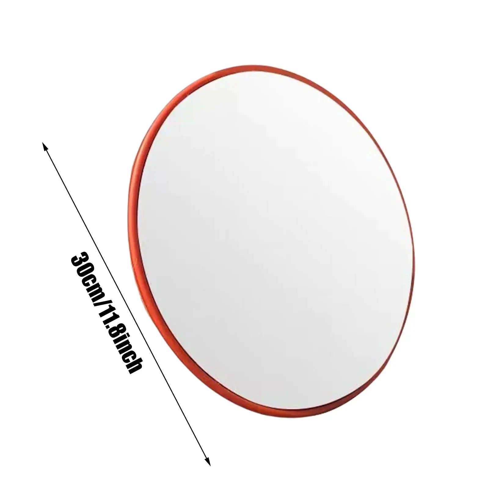 Convex Mirror Outdoor 11.8in Road Safety Convex Mirror Adjustable Parking Garage Round Convex Traffic Mirror Fish Eye Mirror Gm Service Guy