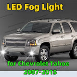 Gm Service Guy 2X LED fog light bulbs in 6000K for Chevrolet Tahoe and Suburban, plug and play auto lamp replacement.