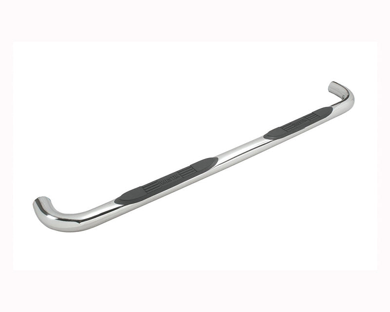 Westin E-Series 3 Nerf Step Bars for 2014-2018 Chevy Silverado 1500 Crew Cab, SS finish, with body mount brackets, automotive accessory