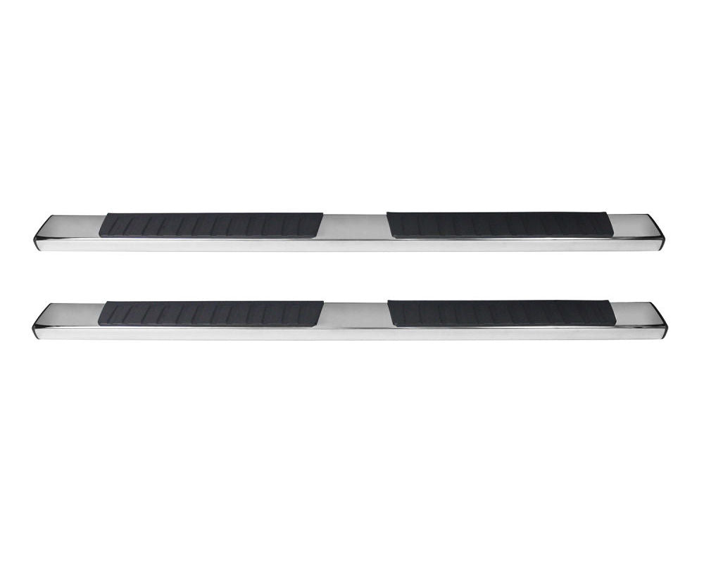 Westin R7 Nerf Step Bars for Chevy Silverado Ext/Dbl Cab 2007-2018, stainless steel automotive side steps by Speedzone Performance LLC