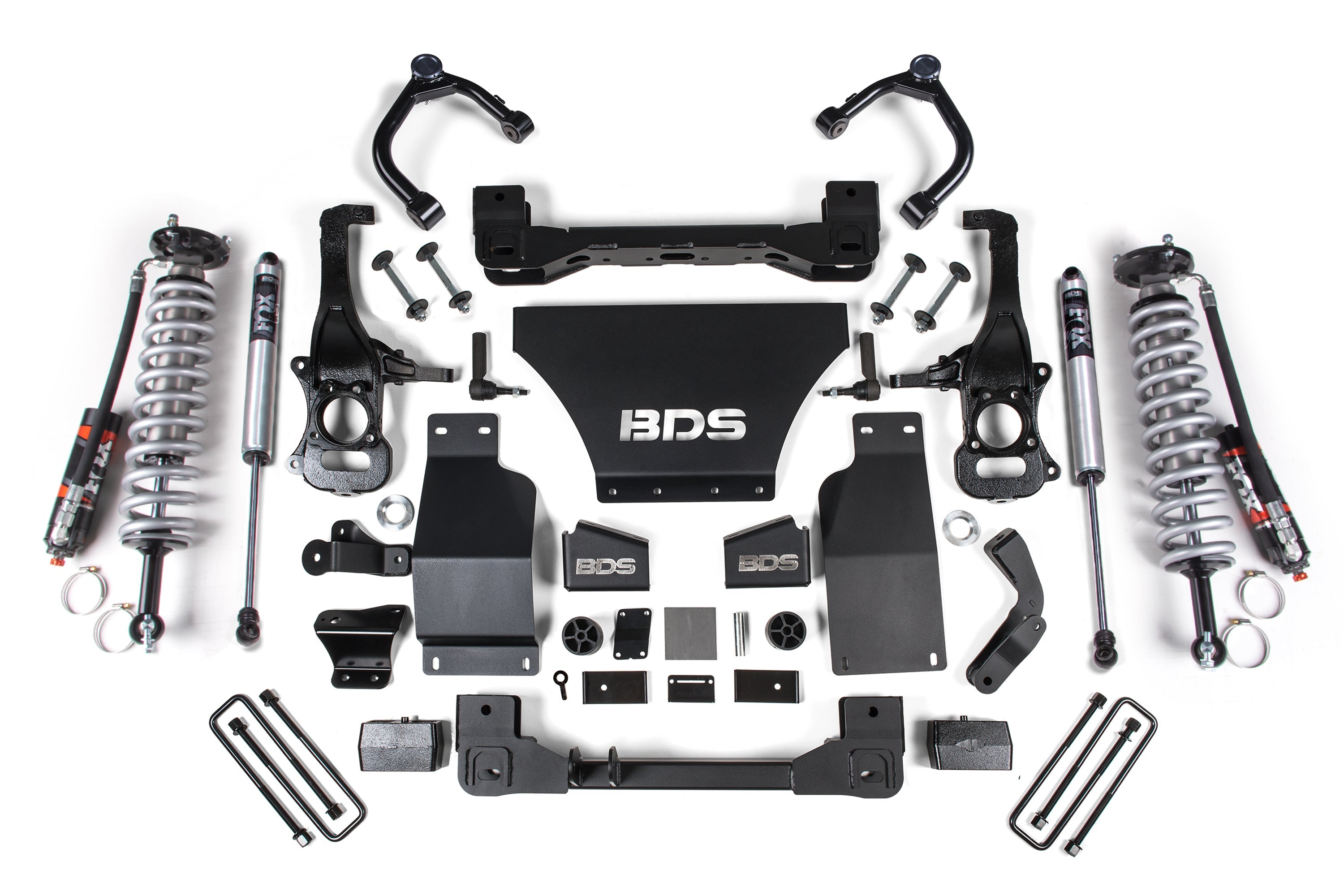 2019-2024 Chevy/GMC 1500 4wd 4" Coilover Suspension System With 2.5 Front W/DSC Montgomery Parts