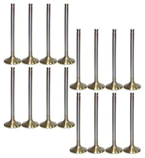 Partsology exhaust and intake valve kit for 1999-2017 Buick, Cadillac, Chevrolet, GMC, Hummer, Isuzu, Saab 4.8L-5.3L engines