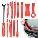 Car Interior Trim Removal Tool Kit — Non-Scratch Pry Tools for Door Clips, Fasteners, Dashboards & Audio Panels