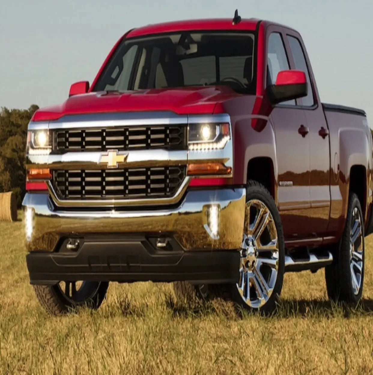Gen5DIY 14-15 Silverado to 16-18 HID headlight harness, P&P plug-and-play design, showing wiring connections and connectors.