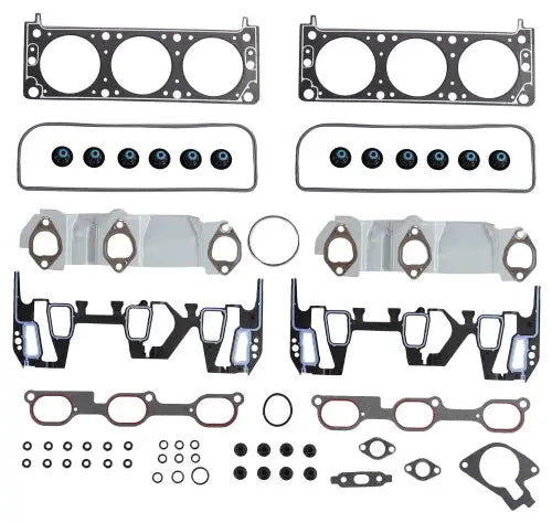 Partsology full gasket set for 2000-2003 Buick, Chevrolet, Oldsmobile, Pontiac 3.4L engine, includes multiple gaskets for engine repair.