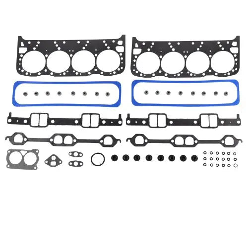 Partsology full gasket set for 1993-1997 Buick, Cadillac, Chevrolet, Pontiac 5.7L engine with visible gaskets and components