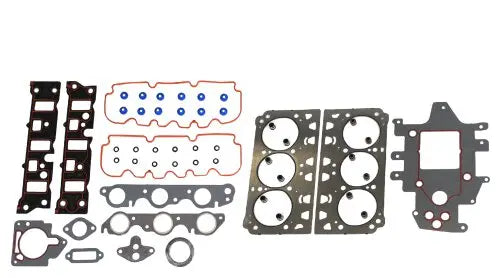 Partsology full gasket set for 1996-1997 Buick, Oldsmobile, Pontiac 3.8L engine, featuring multiple gaskets on a plain background.