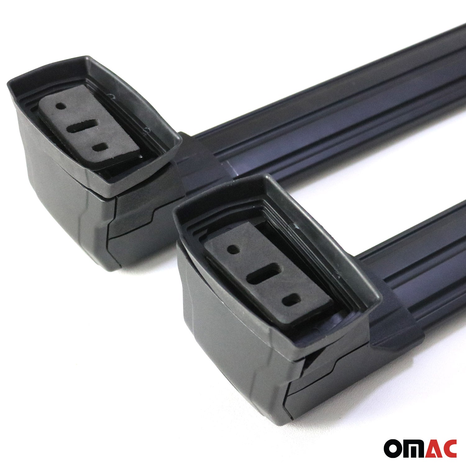 OMAC USA 2015-2018 Chevrolet City Express Roof Rack Cross Bars Black, fixpoints, package contents