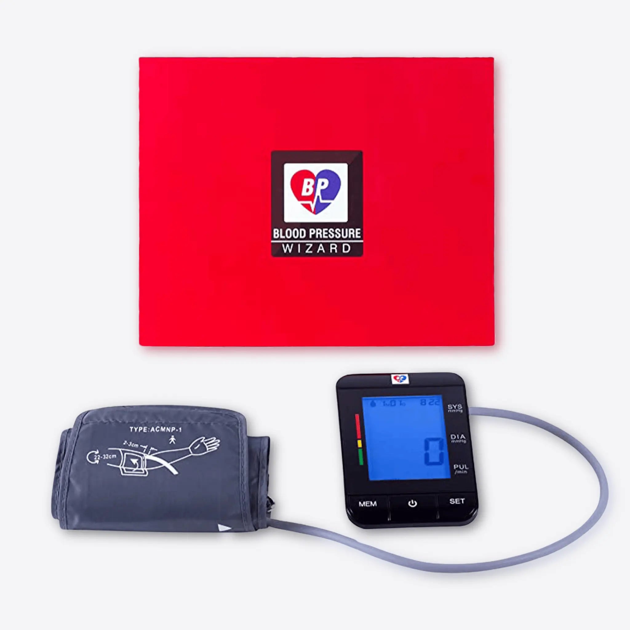 Blood Pressure Monitor Regular & XL Cuffs by Wizard Research Wizard Research