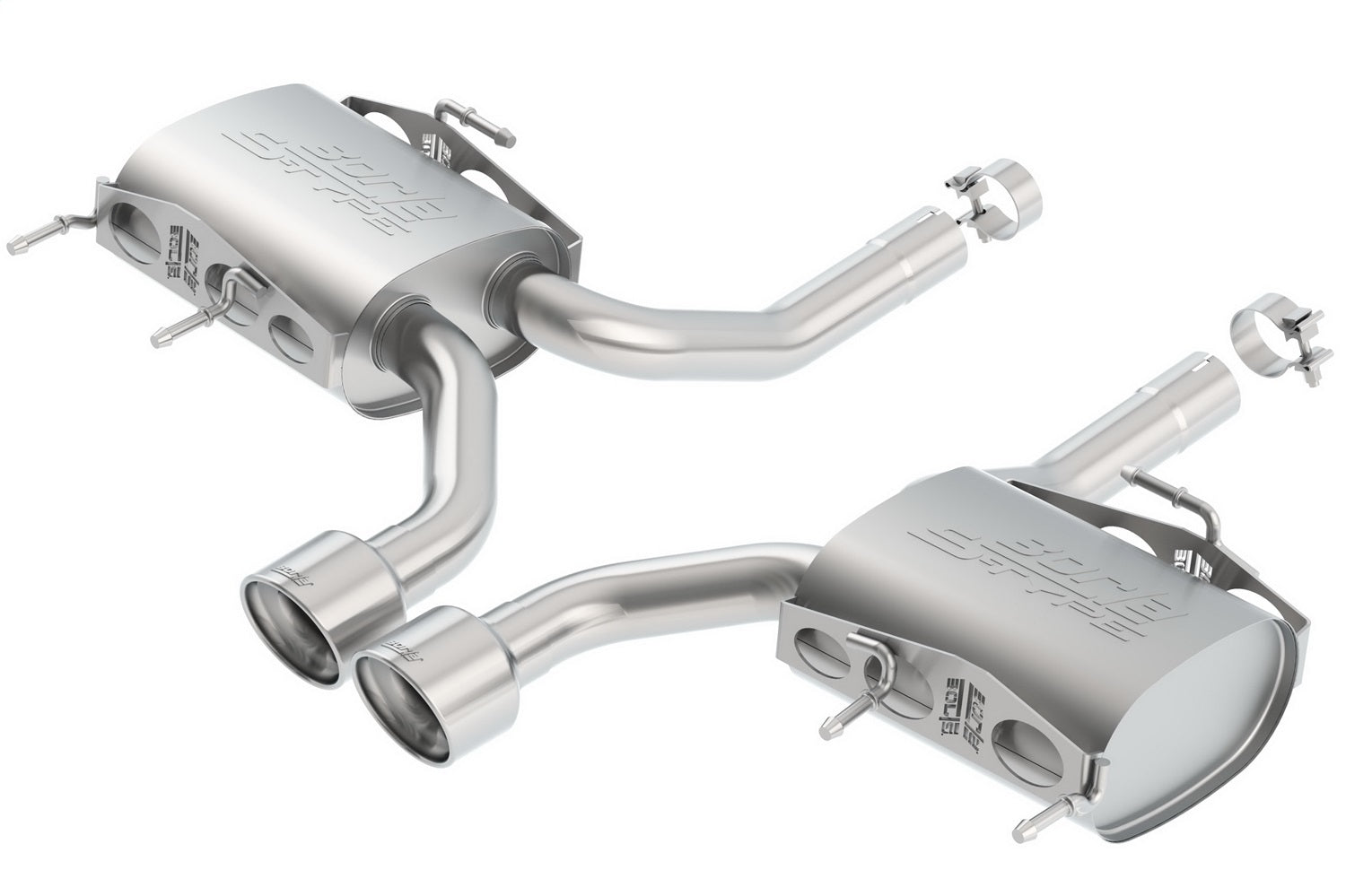 2011-2015 Cadillac CTS-V Coupe Axle-Back Exhaust System S-Type Montgomery Parts