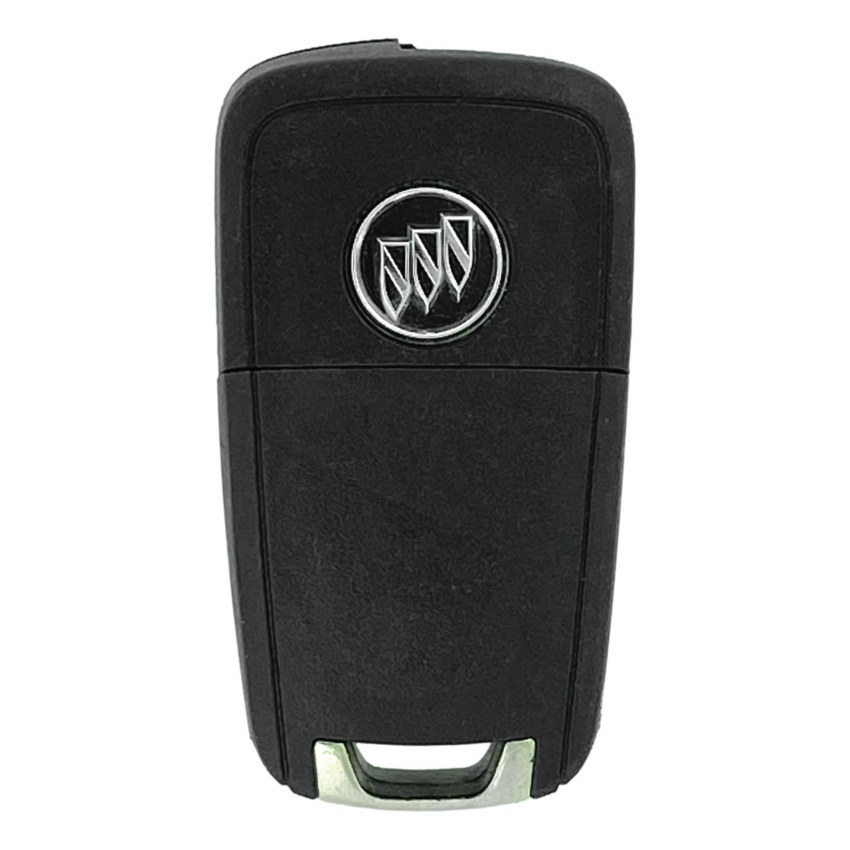 Best Key Supply Buick 2010-2024 OEM 5 Button Flip Key Remote 5912556 / 13500226 / 13504204, side view