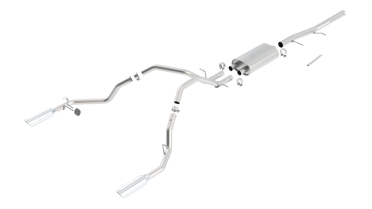2009-2013 Chevrolet Silverado 1500/ GMC Sierra 1500 Cat-Back Exhaust System Touring Montgomery Parts
