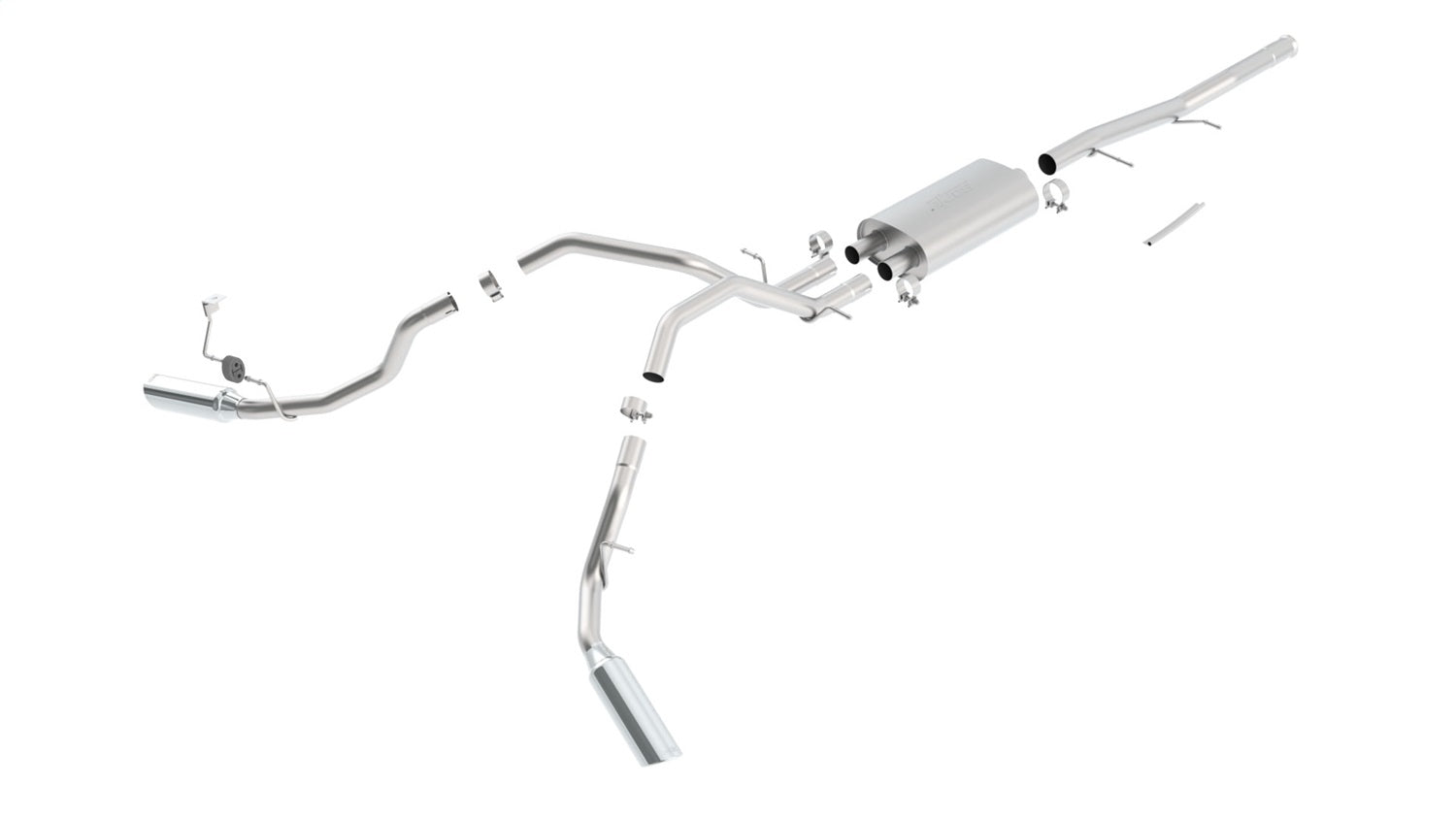 2009-2013 Chevrolet Silverado 1500/ GMC Sierra 1500 Cat-Back Exhaust System Touring Montgomery Parts