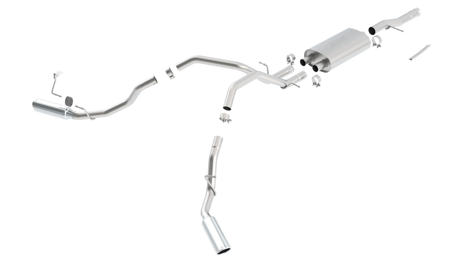 2009-2013 Chevrolet Silverado 1500/ GMC Sierra 1500 Cat-Back Exhaust System Touring Montgomery Parts