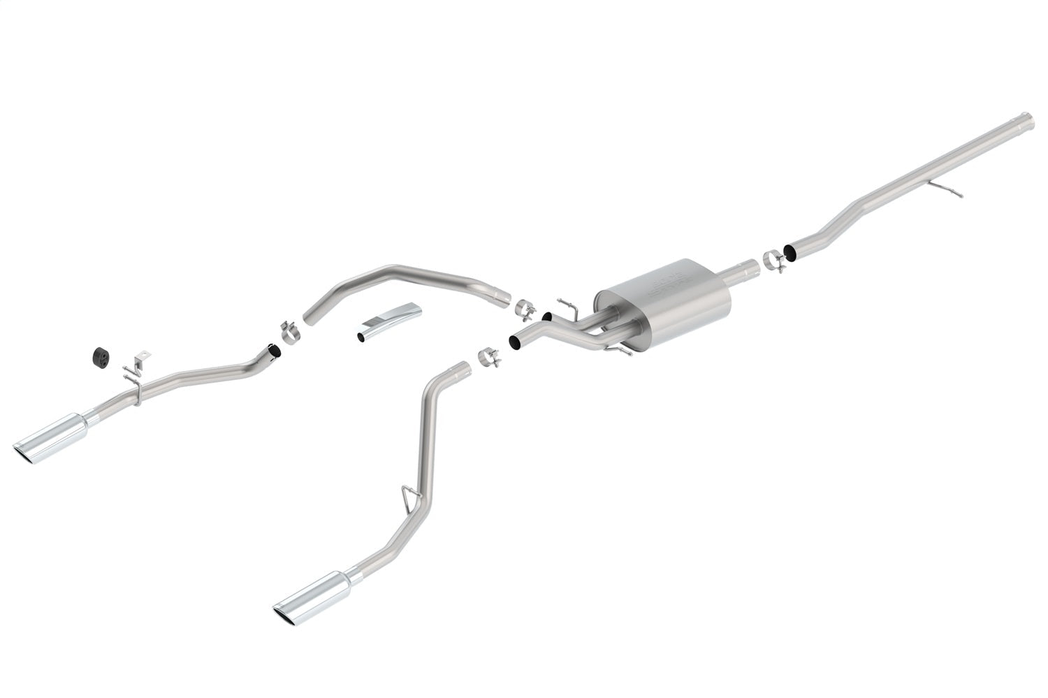 2014-2019 Chevrolet Silverado 1500/ GMC Sierra 1500 Cat-Back Exhaust System S-Type Montgomery Parts