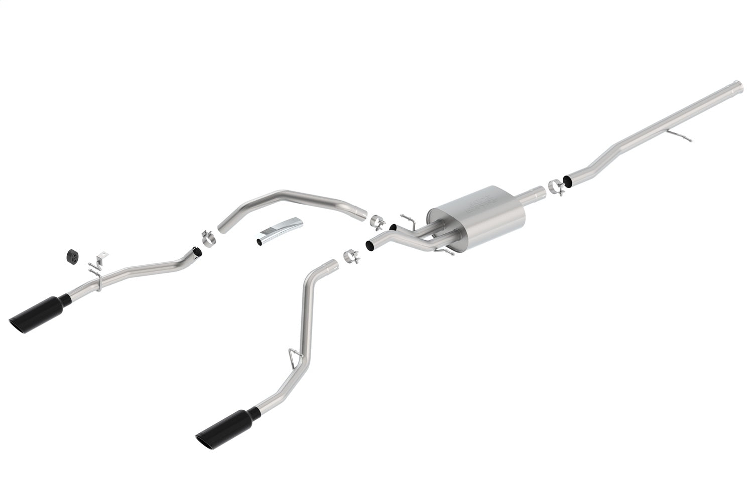 2014-2019 Chevrolet Silverado 1500/ GMC Sierra 1500 Cat-Back Exhaust System S-Type Montgomery Parts