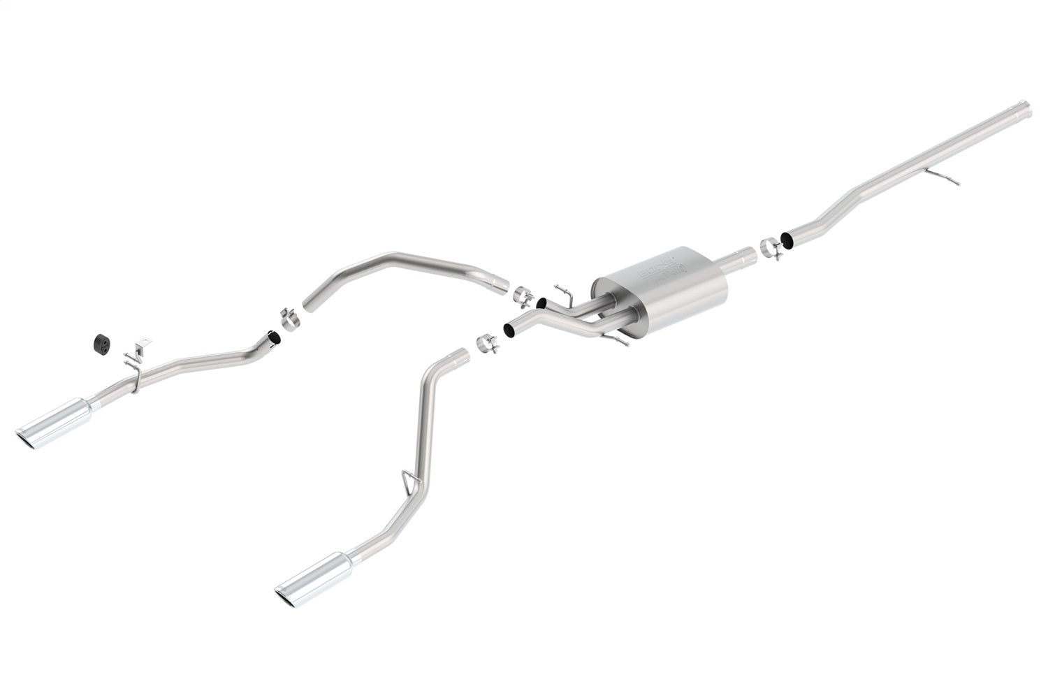 2014-2019 Chevrolet Silverado 1500/ GMC Sierra 1500 Cat-Back Exhaust System ATAK Montgomery Parts